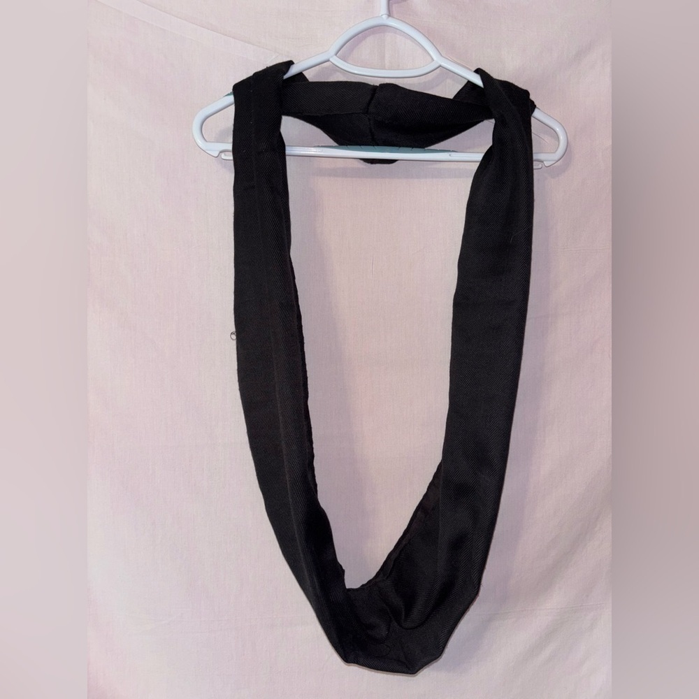 Black Infinity Scarf
